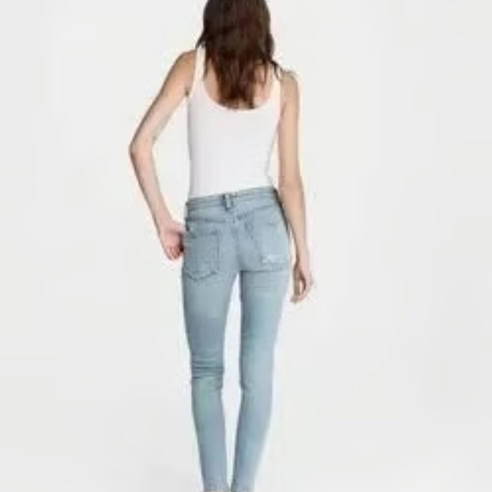 Rag & Bone Cate mid rise shorty skinny in Lou Size 28 - Picture 7 of 8